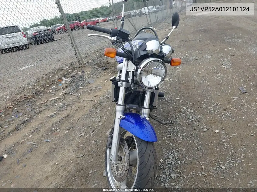 2001 Suzuki Sv650 S VIN: JS1VP52A012101124 Lot: 45315778