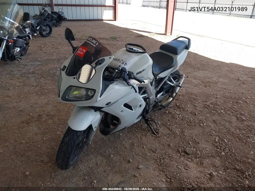 2003 Suzuki Sv1000 Sk3 VIN: JS1VT54A032101989 Lot: 45248942