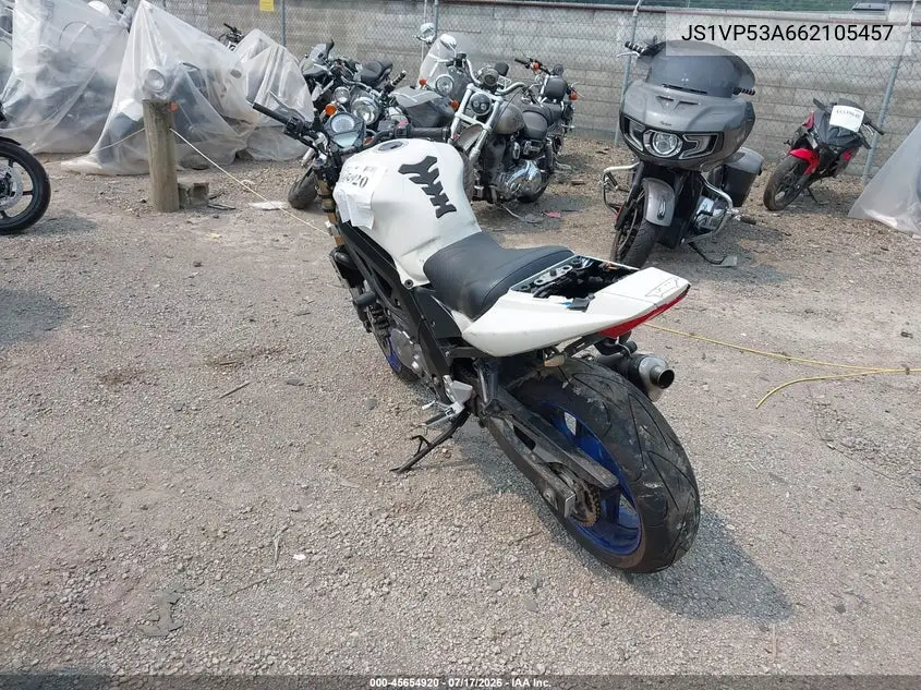 2006 Suzuki Sv650 VIN: JS1VP53A662105457 Lot: 45654920