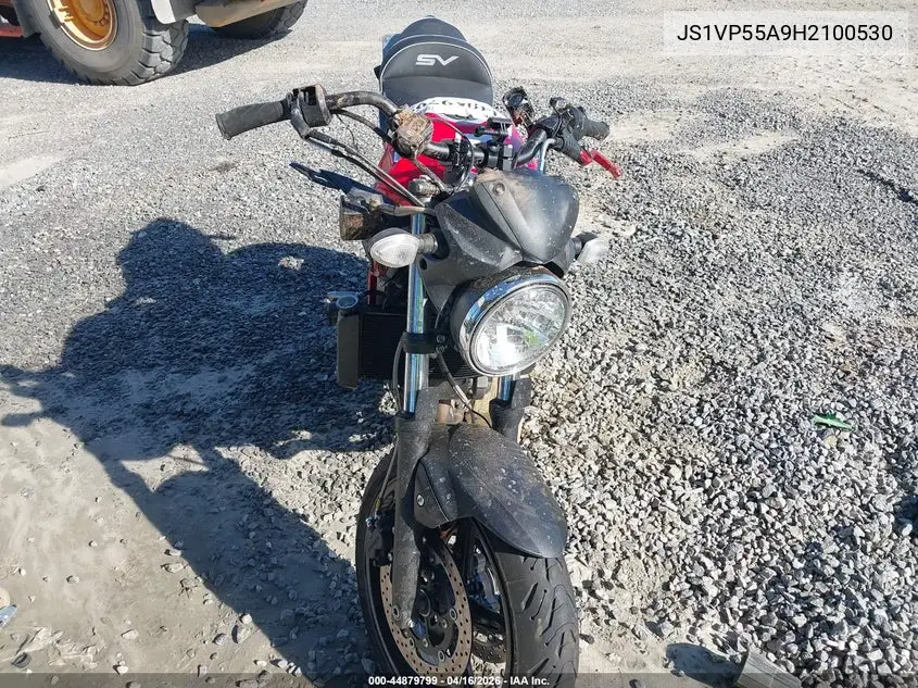 2017 Suzuki Sv650 VIN: JS1VP55A9H2100530 Lot: 44879799