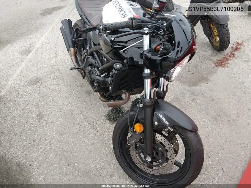 2020 Suzuki Sv650 A/X VIN: JS1VP55B3L7100205 Lot: 45329838