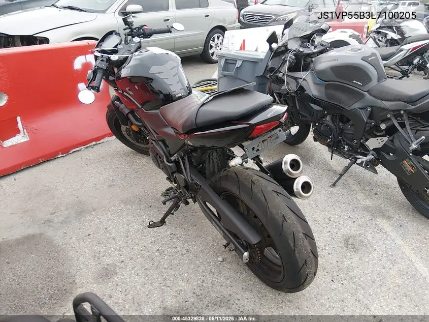 2020 Suzuki Sv650 A/X VIN: JS1VP55B3L7100205 Lot: 45329838