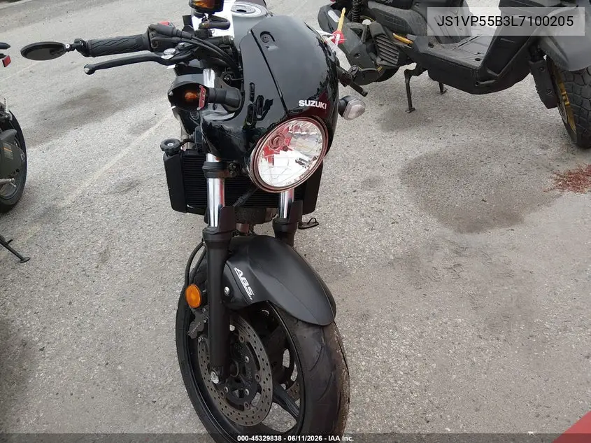 2020 Suzuki Sv650 A/X VIN: JS1VP55B3L7100205 Lot: 45329838