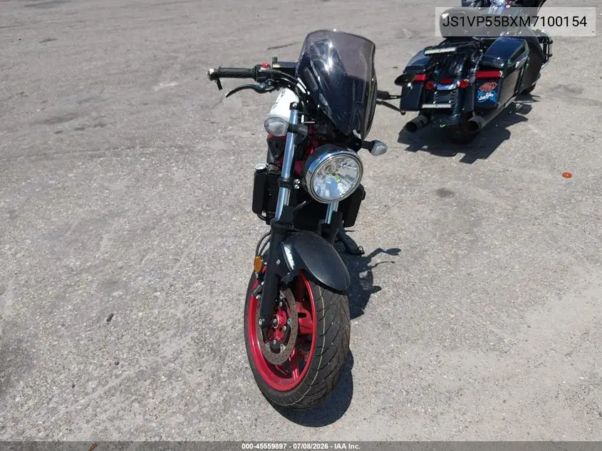 2021 Suzuki Sv650 A/X VIN: JS1VP55BXM7100154 Lot: 45559897