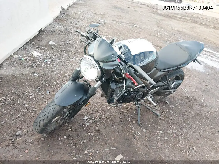 2024 Suzuki Sv650 A/X VIN: JS1VP55B8R7100404 Lot: 45627666