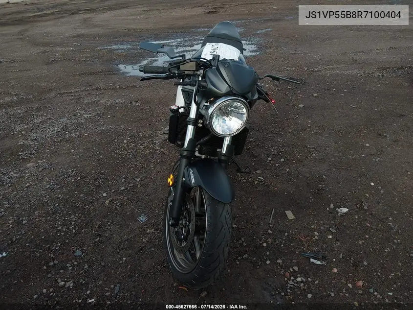 2024 Suzuki Sv650 A/X VIN: JS1VP55B8R7100404 Lot: 45627666
