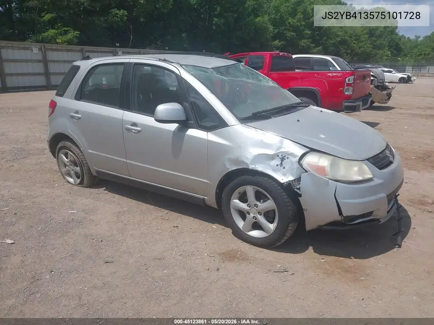 2007 Suzuki Sx4 Convenience/Rally VIN: JS2YB413575101728 Lot: 45123861