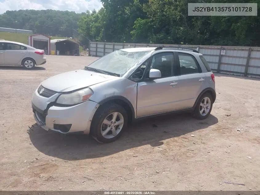 2007 Suzuki Sx4 Convenience/Rally VIN: JS2YB413575101728 Lot: 45123861