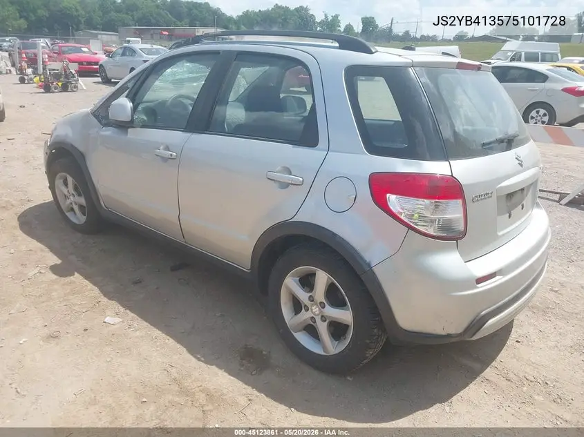 2007 Suzuki Sx4 Convenience/Rally VIN: JS2YB413575101728 Lot: 45123861