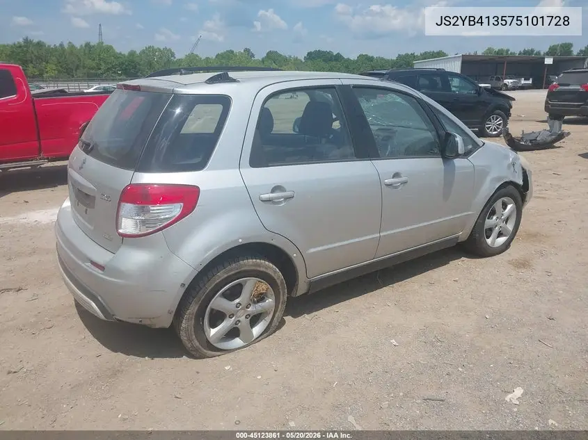 2007 Suzuki Sx4 Convenience/Rally VIN: JS2YB413575101728 Lot: 45123861
