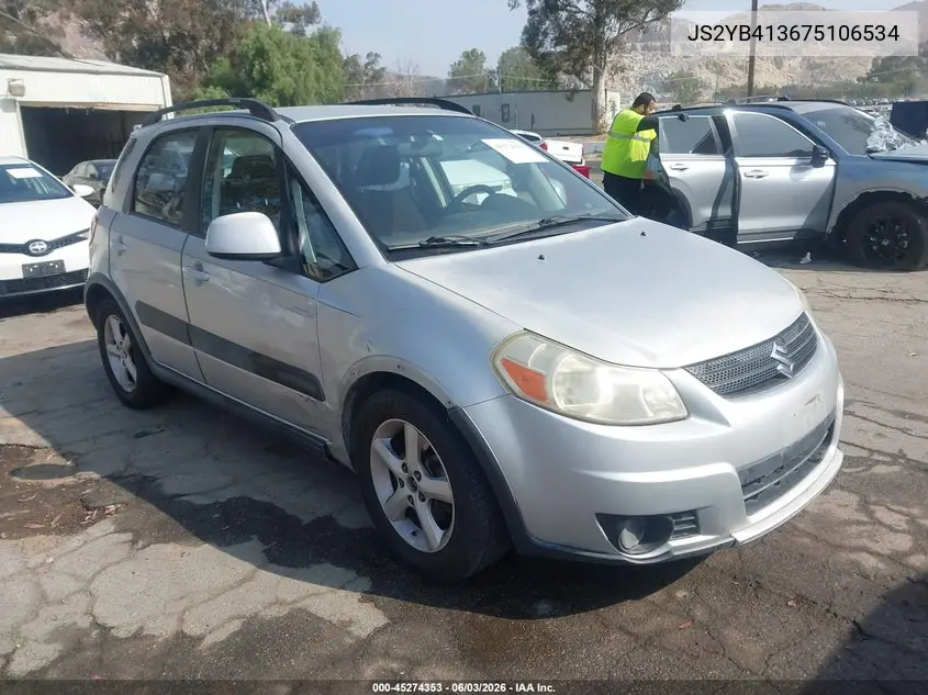 2007 Suzuki Sx4 Convenience/Rally VIN: JS2YB413675106534 Lot: 45274353