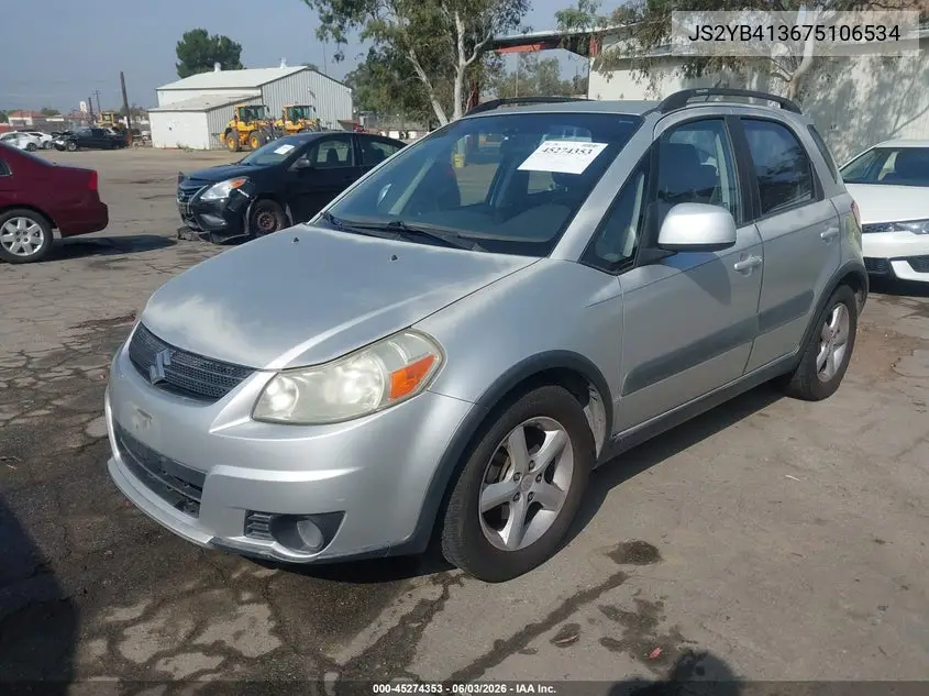 2007 Suzuki Sx4 Convenience/Rally VIN: JS2YB413675106534 Lot: 45274353