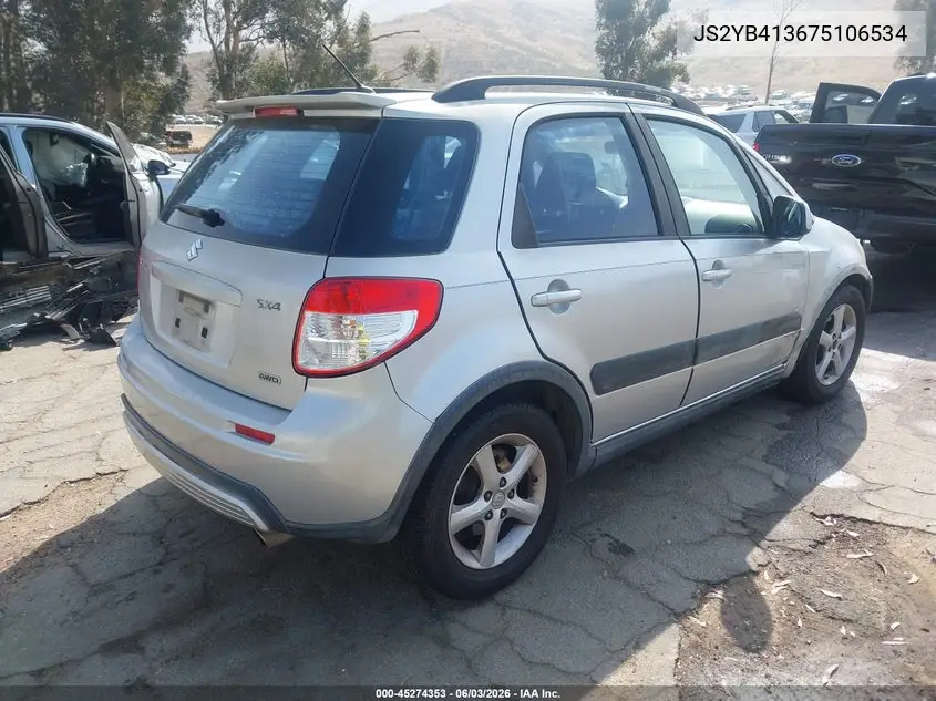 2007 Suzuki Sx4 Convenience/Rally VIN: JS2YB413675106534 Lot: 45274353