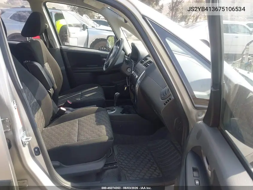 2007 Suzuki Sx4 Convenience/Rally VIN: JS2YB413675106534 Lot: 45274353