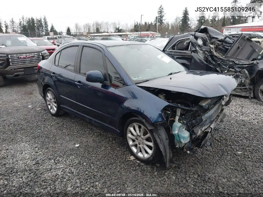 2008 Suzuki Sx4 Sport Convenience/Sport Road Trip Edition Touring 2 VIN: JS2YC415585109246 Lot: 44159745