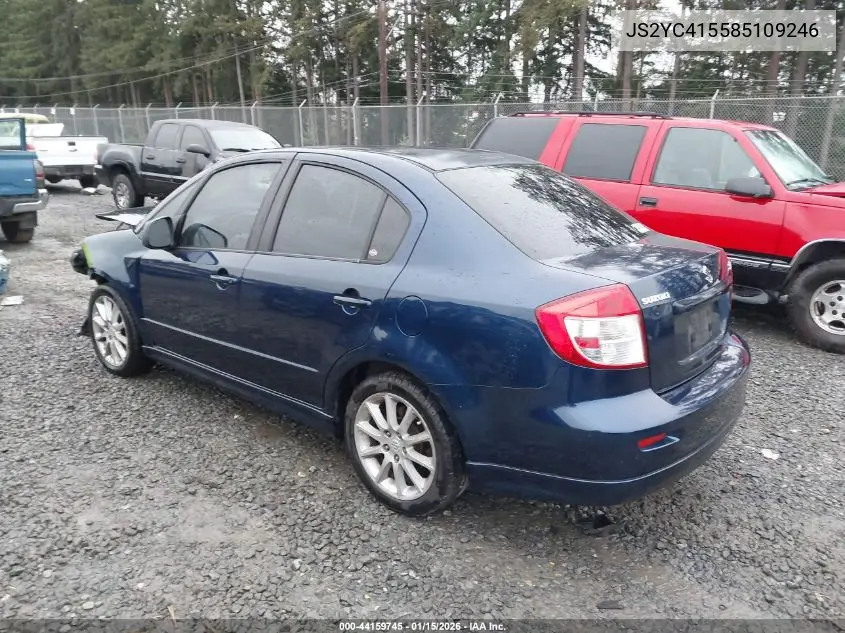 2008 Suzuki Sx4 Sport Convenience/Sport Road Trip Edition Touring 2 VIN: JS2YC415585109246 Lot: 44159745