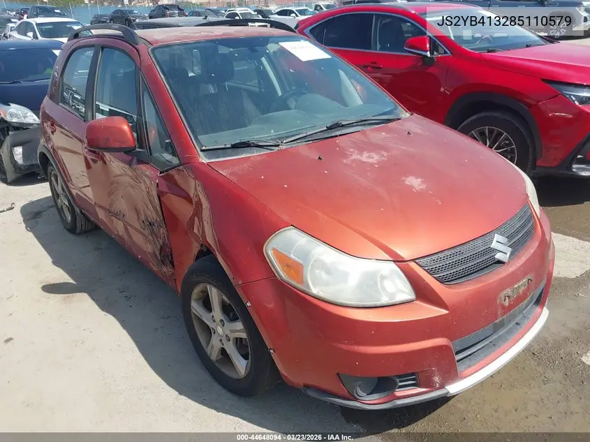 2008 Suzuki Sx4 Convenience/Touring VIN: JS2YB413285110579 Lot: 44648094