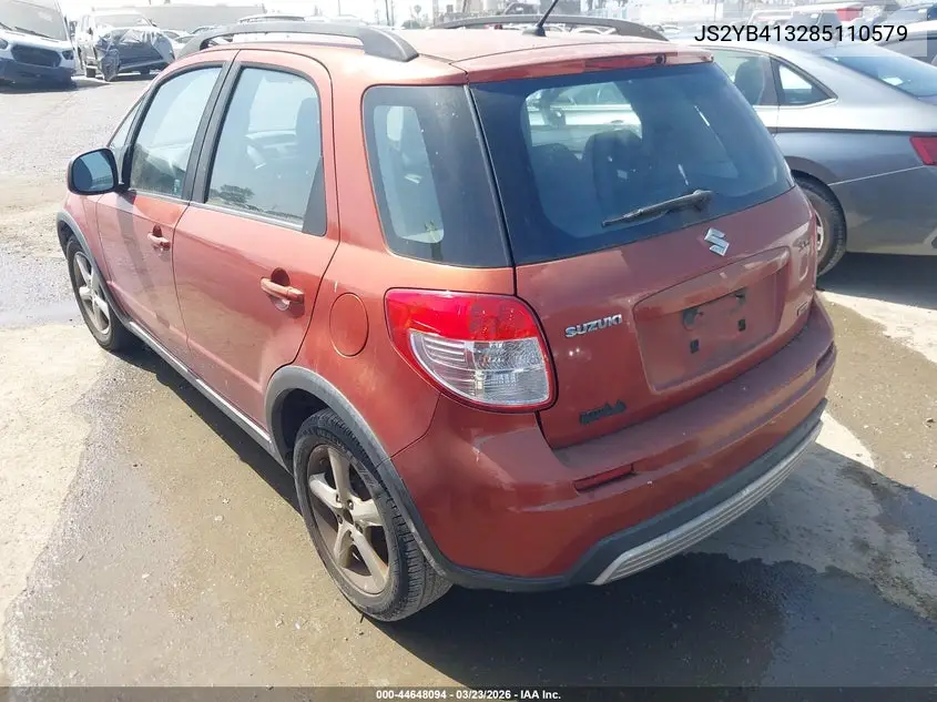 2008 Suzuki Sx4 Convenience/Touring VIN: JS2YB413285110579 Lot: 44648094