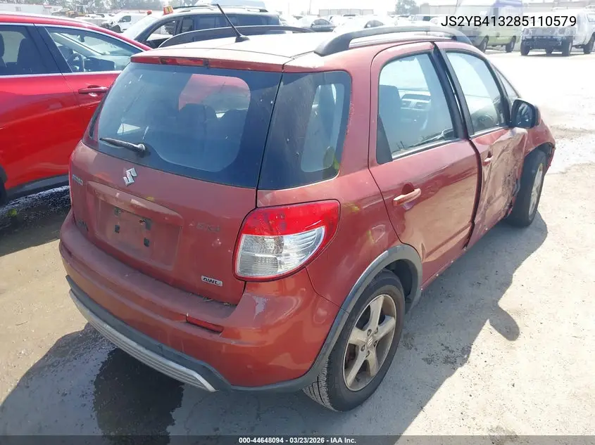 2008 Suzuki Sx4 Convenience/Touring VIN: JS2YB413285110579 Lot: 44648094