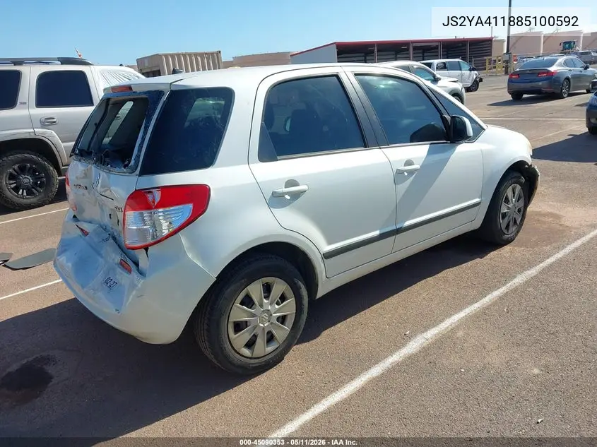 2008 Suzuki Sx4 Convenience Regional Edition/Regional Edition/Touring 2 Regional Edition VIN: JS2YA411885100592 Lot: 45090353