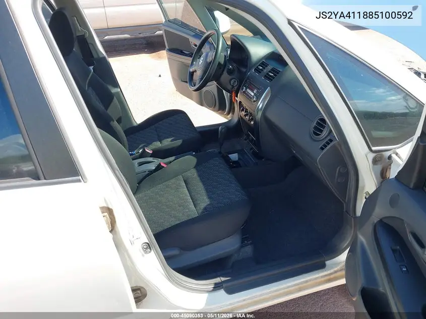 2008 Suzuki Sx4 Convenience Regional Edition/Regional Edition/Touring 2 Regional Edition VIN: JS2YA411885100592 Lot: 45090353