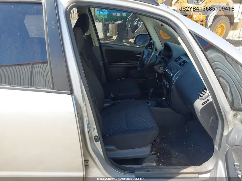 2008 Suzuki Sx4 Convenience/Touring VIN: JS2YB413685109418 Lot: 45146828