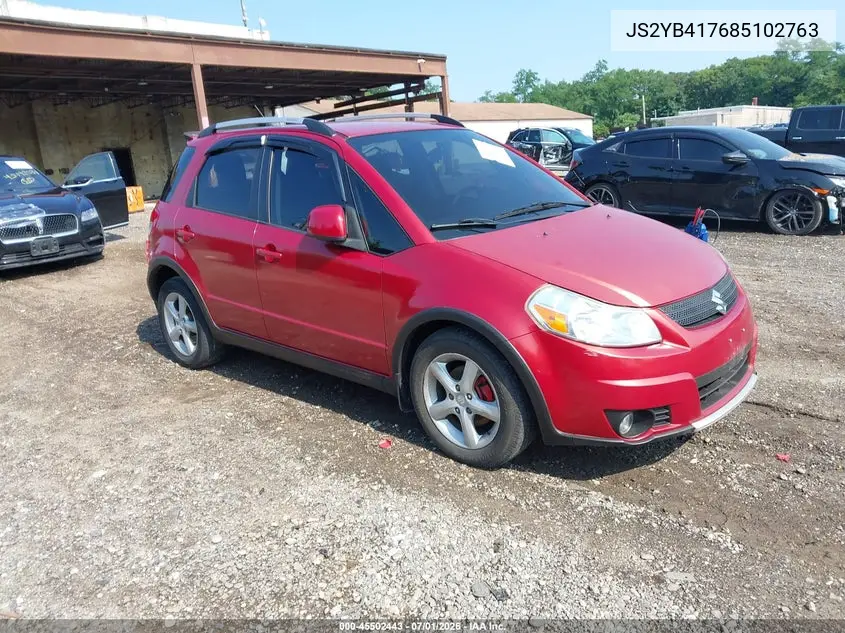 2008 Suzuki Sx4 Convenience/Touring VIN: JS2YB417685102763 Lot: 45502443