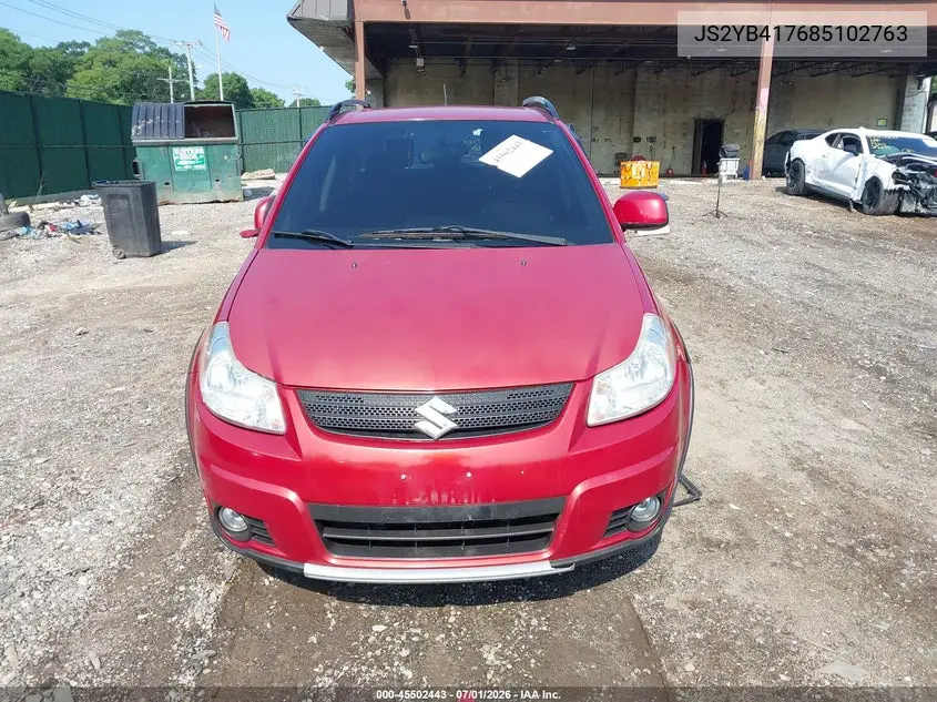 2008 Suzuki Sx4 Convenience/Touring VIN: JS2YB417685102763 Lot: 45502443
