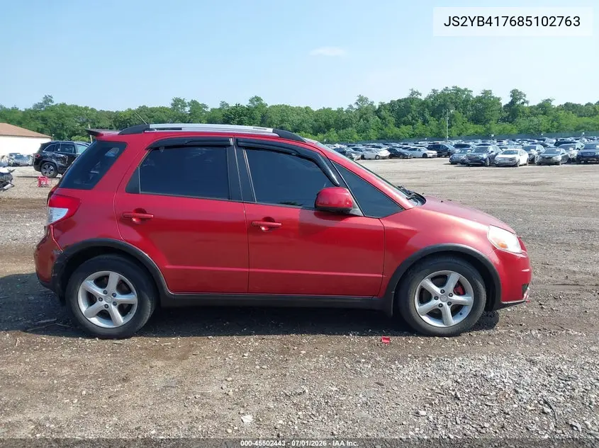 2008 Suzuki Sx4 Convenience/Touring VIN: JS2YB417685102763 Lot: 45502443