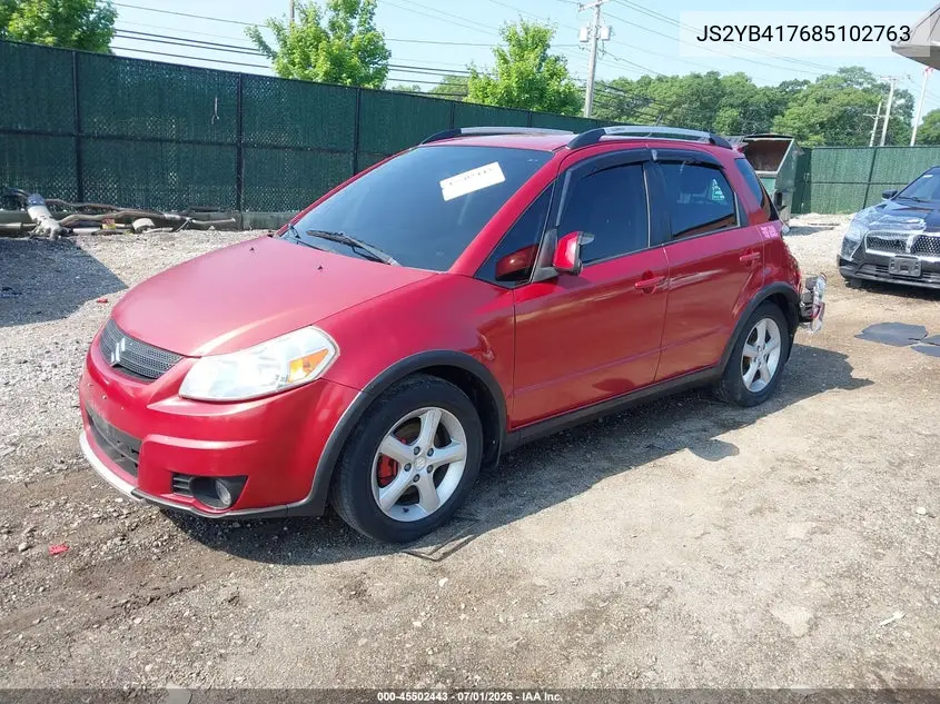 2008 Suzuki Sx4 Convenience/Touring VIN: JS2YB417685102763 Lot: 45502443