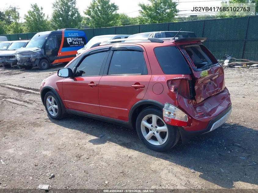 2008 Suzuki Sx4 Convenience/Touring VIN: JS2YB417685102763 Lot: 45502443