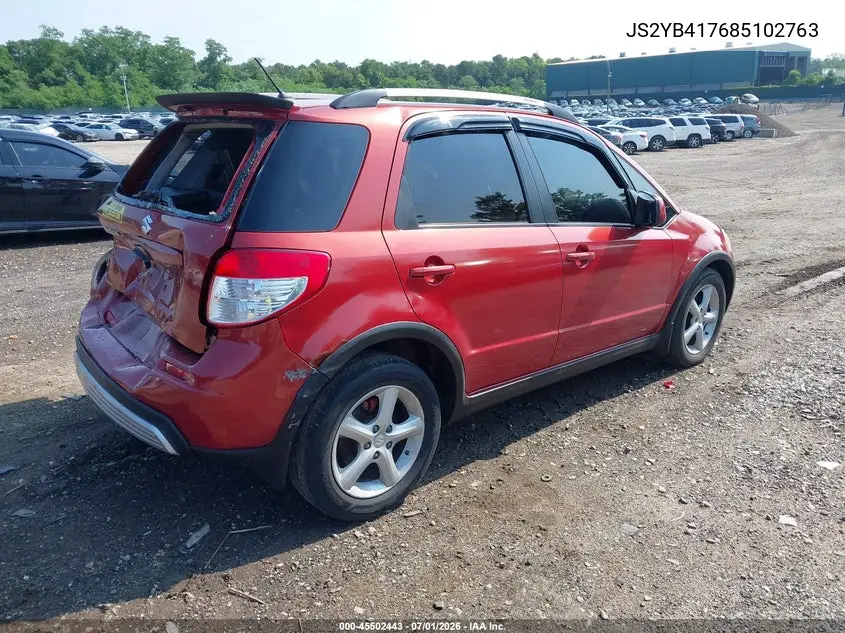 2008 Suzuki Sx4 Convenience/Touring VIN: JS2YB417685102763 Lot: 45502443