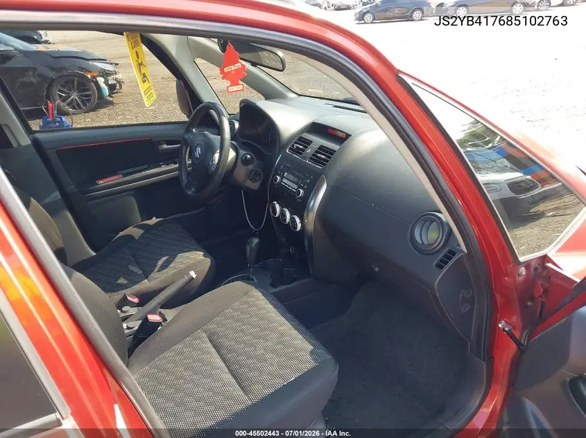 2008 Suzuki Sx4 Convenience/Touring VIN: JS2YB417685102763 Lot: 45502443