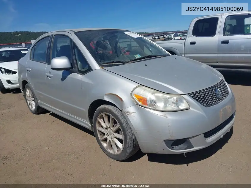 2008 Suzuki Sx4 Sport VIN: JS2YC414985100069 Lot: 45572160