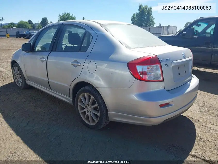 2008 Suzuki Sx4 Sport VIN: JS2YC414985100069 Lot: 45572160