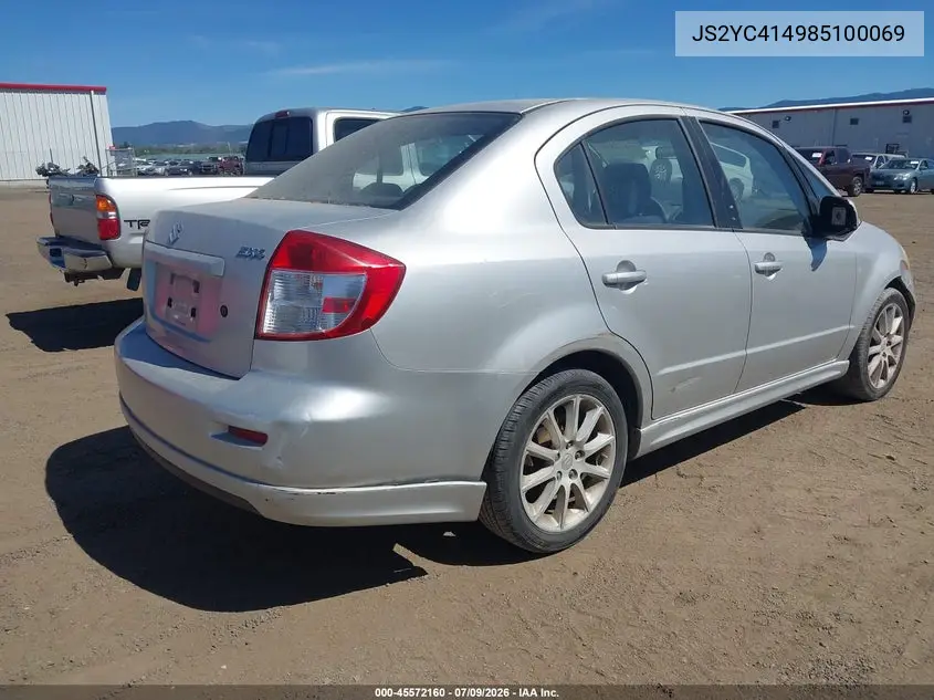 2008 Suzuki Sx4 Sport VIN: JS2YC414985100069 Lot: 45572160