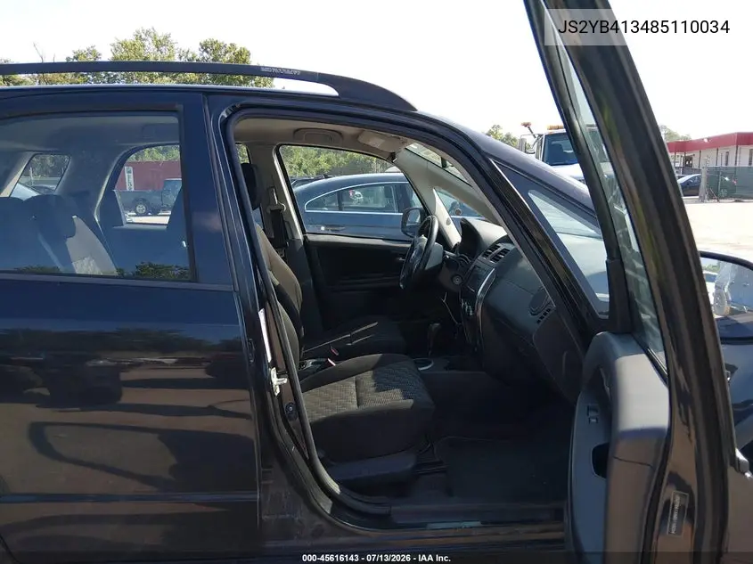 2008 Suzuki Sx4 Convenience/Touring VIN: JS2YB413485110034 Lot: 45616143