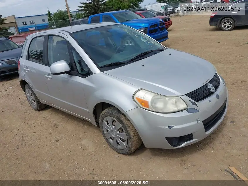 2009 Suzuki Sx4 VIN: JS2YA411X96200513 Lot: 30091608