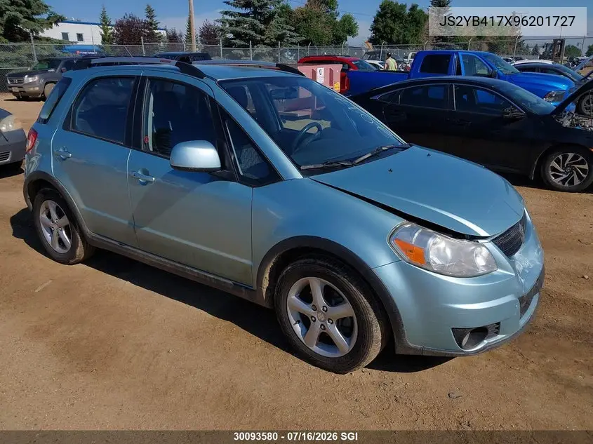 2009 Suzuki Sx4 Touring VIN: JS2YB417X96201727 Lot: 30093580