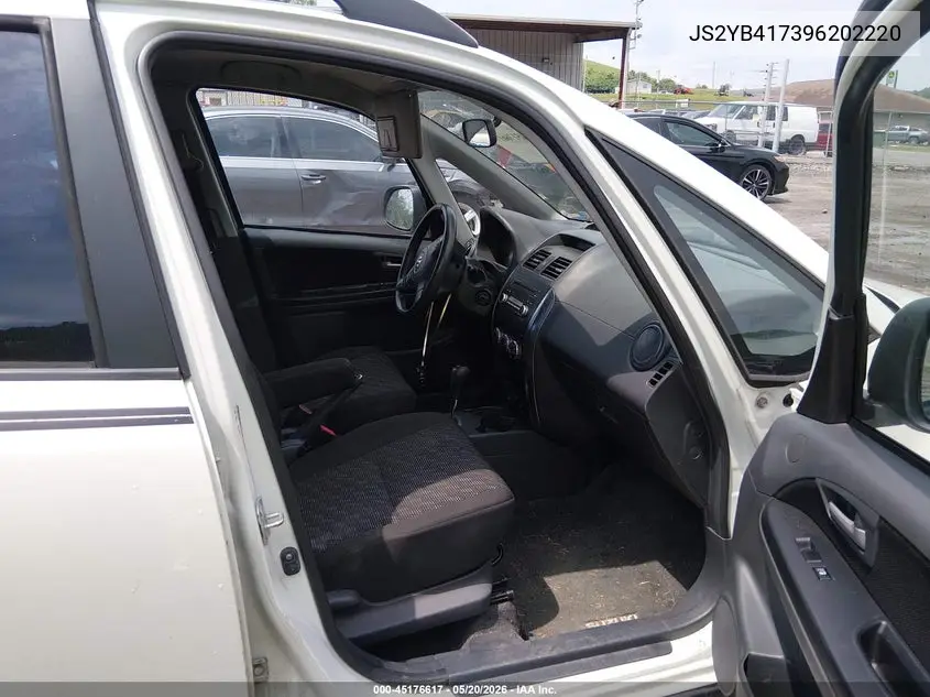 2009 Suzuki Sx4 Touring VIN: JS2YB417396202220 Lot: 45176617
