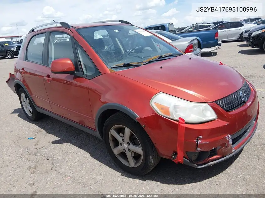 2009 Suzuki Sx4 Touring VIN: JS2YB417695100996 Lot: 45202065