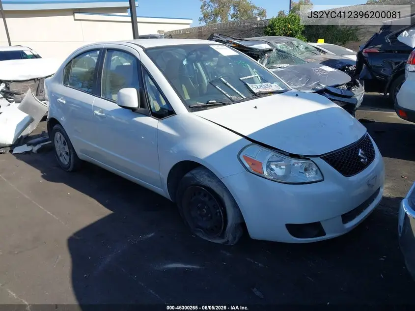 2009 Suzuki Sx4 Le/Le Popular VIN: JS2YC412396200081 Lot: 45300265