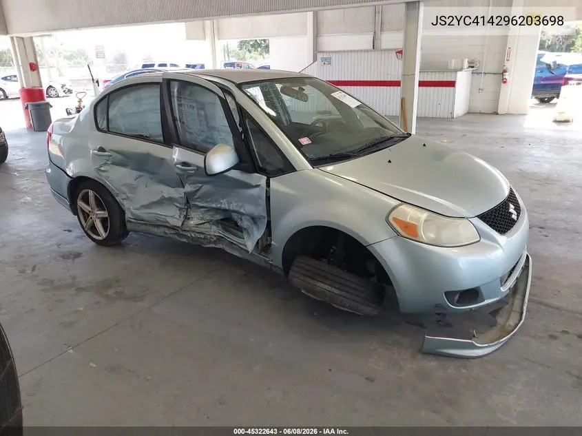 2009 Suzuki Sx4 Auto Sport Technology Pkg Fwd/Man Sport Fwd/Man Sport Technology Pkg Fwd/Sport VIN: JS2YC414296203698 Lot: 45322643