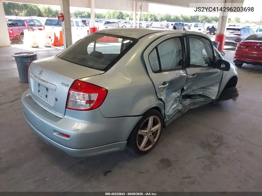 2009 Suzuki Sx4 Auto Sport Technology Pkg Fwd/Man Sport Fwd/Man Sport Technology Pkg Fwd/Sport VIN: JS2YC414296203698 Lot: 45322643