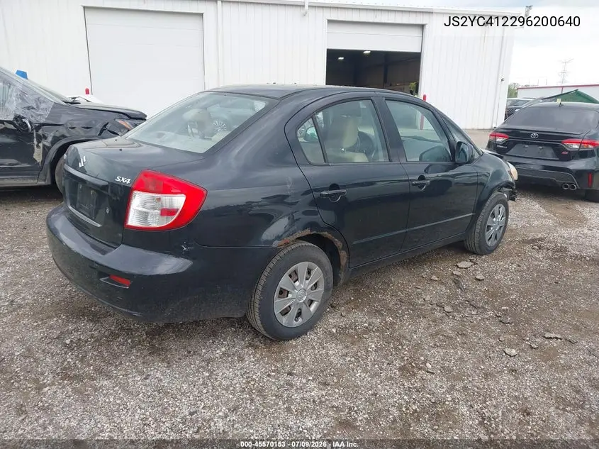 2009 Suzuki Sx4 Le/Le Popular VIN: JS2YC412296200640 Lot: 45570153
