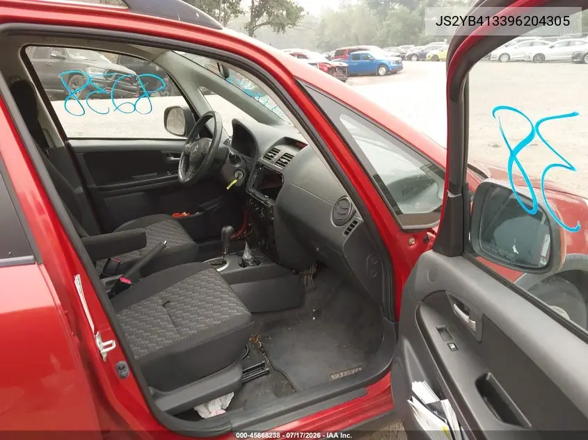 2009 Suzuki Sx4 Auto Awd/Auto Technology Pkg Awd/Man Awd/Man Technology Pkg Awd VIN: JS2YB413396204305 Lot: 45668238