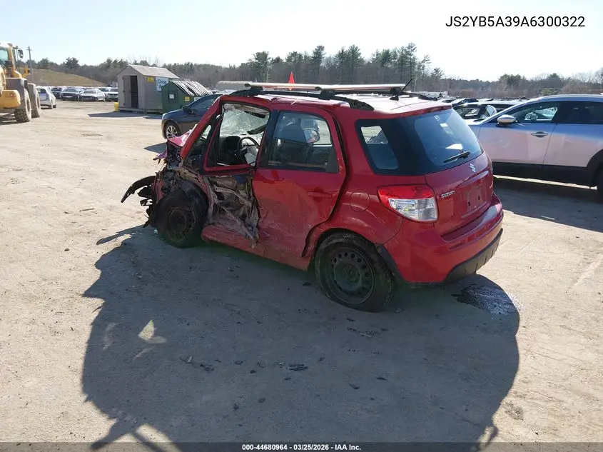 2010 Suzuki Sx4 Technology VIN: JS2YB5A39A6300322 Lot: 44680964