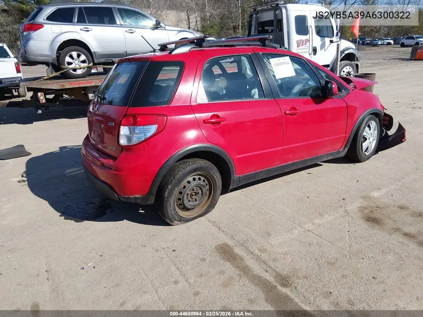 2010 Suzuki Sx4 Technology VIN: JS2YB5A39A6300322 Lot: 44680964