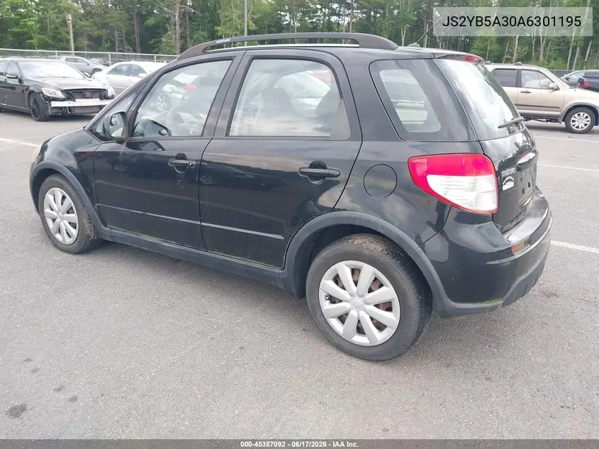 2010 Suzuki Sx4 Technology VIN: JS2YB5A30A6301195 Lot: 45387092