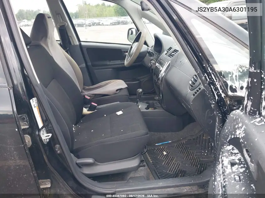 2010 Suzuki Sx4 Technology VIN: JS2YB5A30A6301195 Lot: 45387092